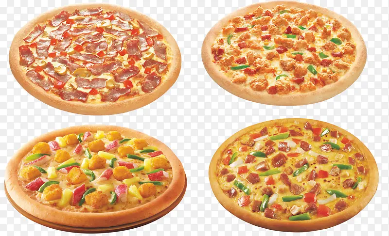 四款披萨