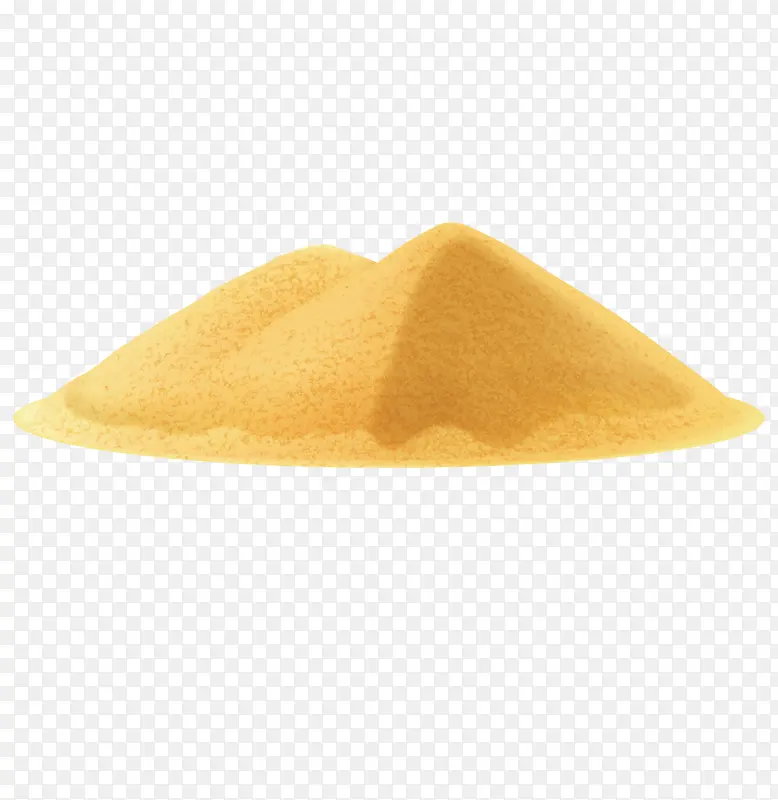 金色的沙子矢量素材