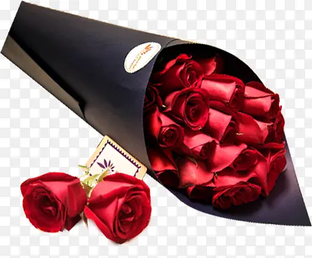创意合成情人节礼物精致的玫瑰花