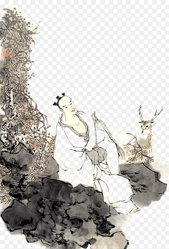 水墨画