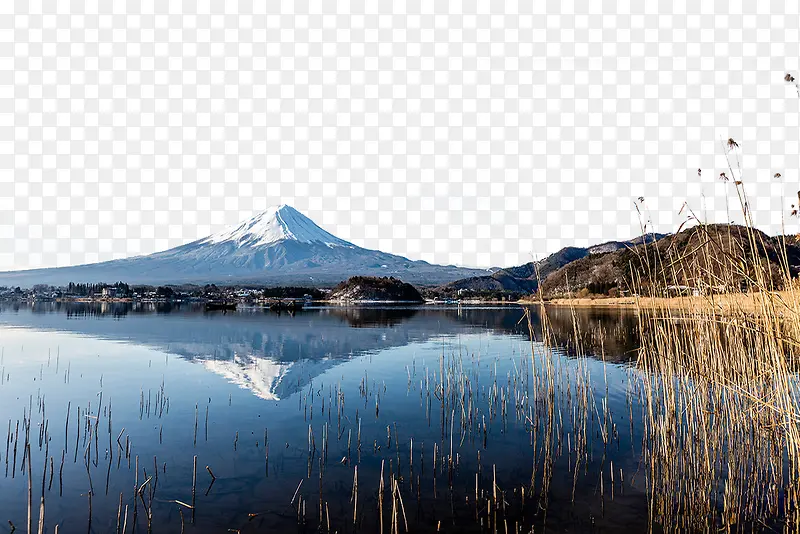 日本富士山自然美景