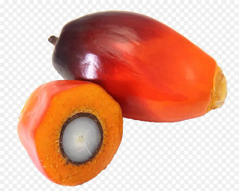 红色棕榈果实物照片