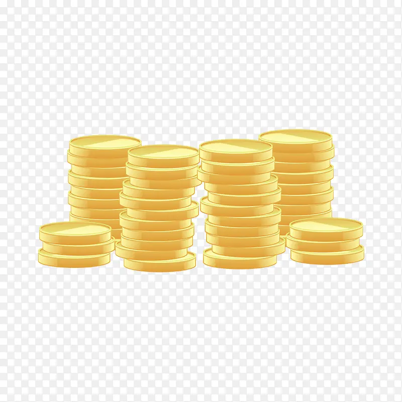 矢量金币金色免费素材