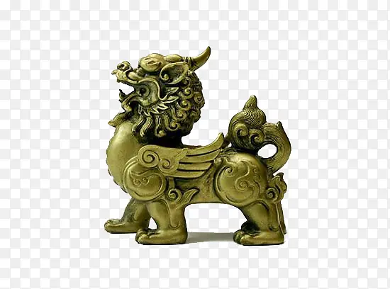中国风青铜狮