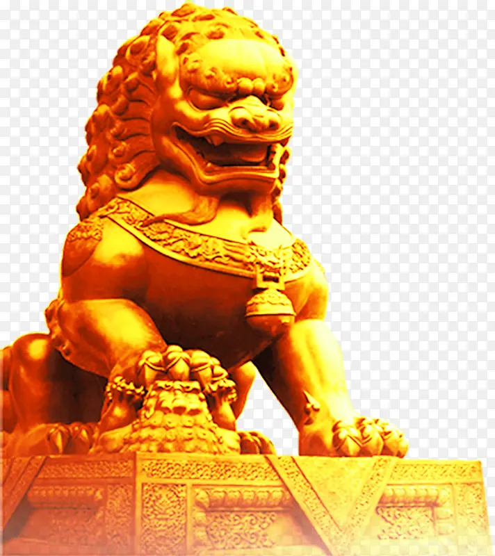 建党节狮子拍摄效果