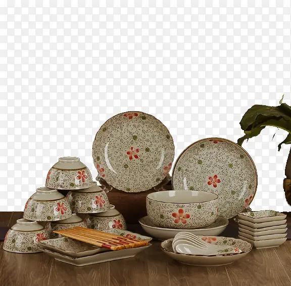 景德镇陶瓷餐具套装