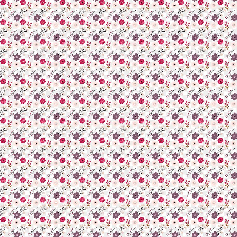 密集花朵底纹