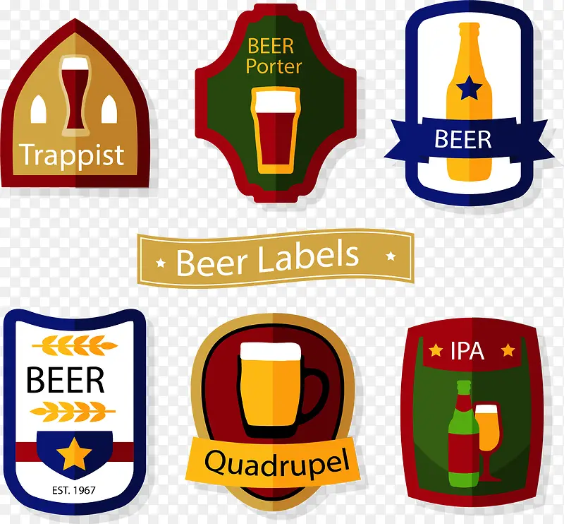 啤酒标签种类