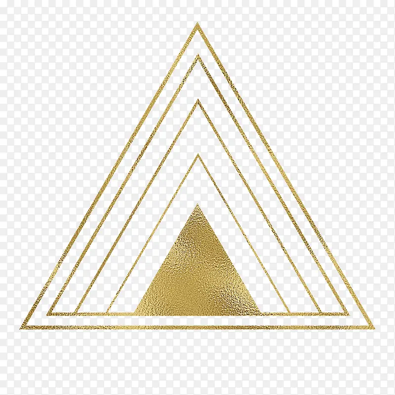 金色三角形