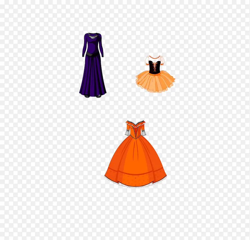 三款裙子