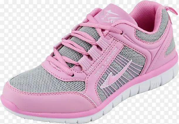 粉色甜美舒适运动鞋