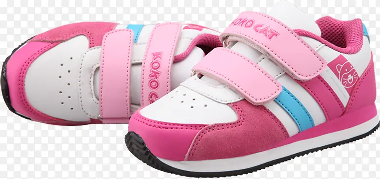 粉色可爱女童童鞋运动鞋