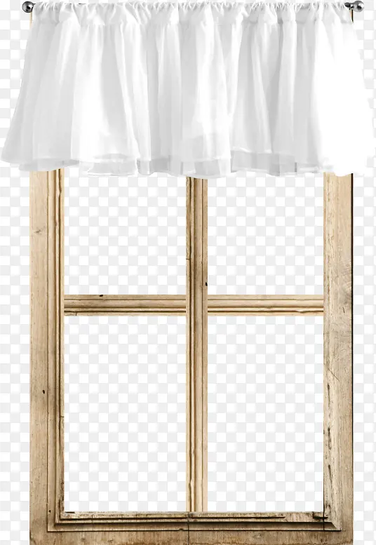 木窗窗帘