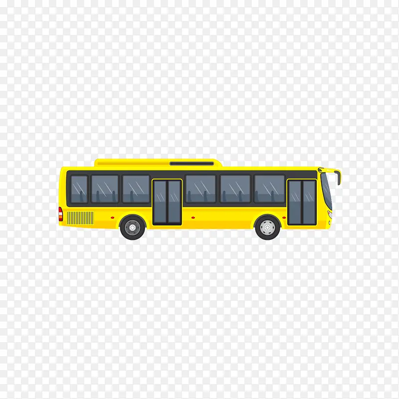 黄色的公交车