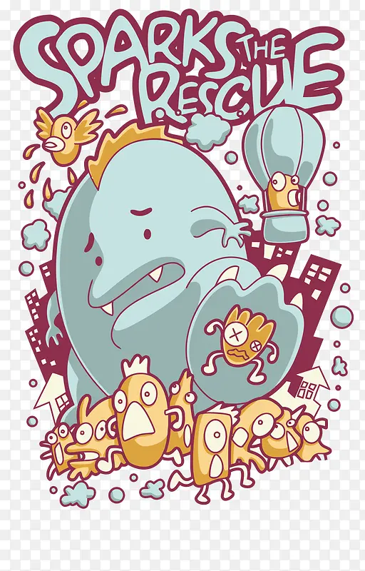 矢量小怪兽