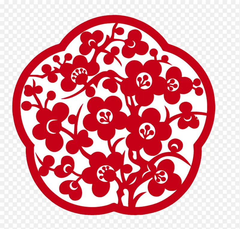 红色窗户