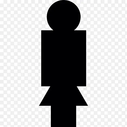女人站起来图标