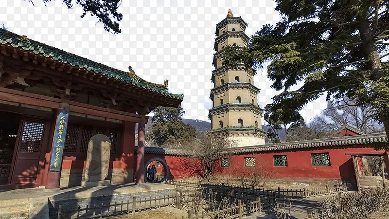太原晋祠自然风光