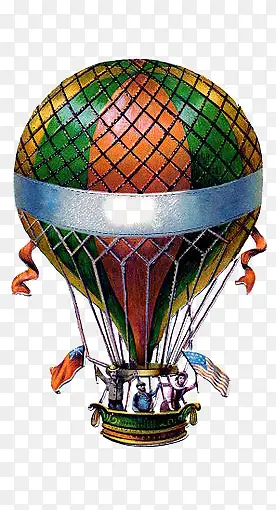 复古热气球