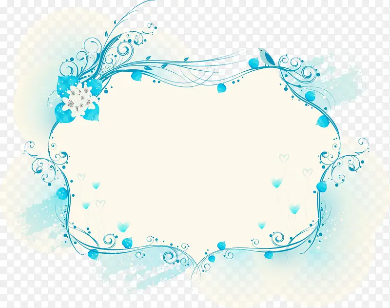 矢量藤蔓边框