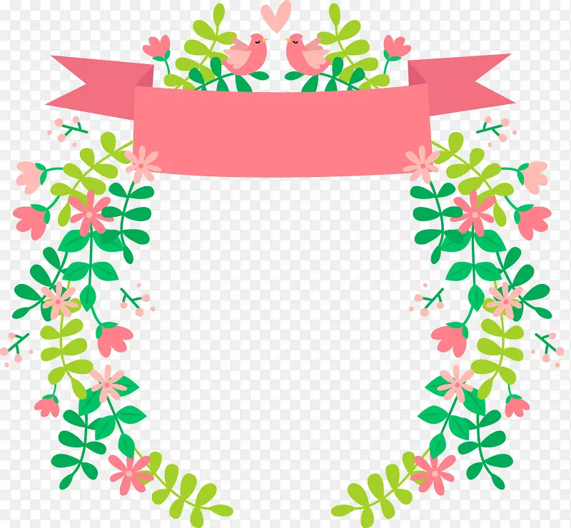植物婚礼花环