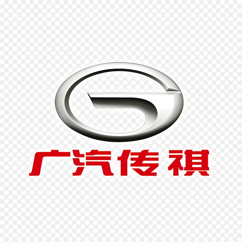 红色广汽传祺logo标志
