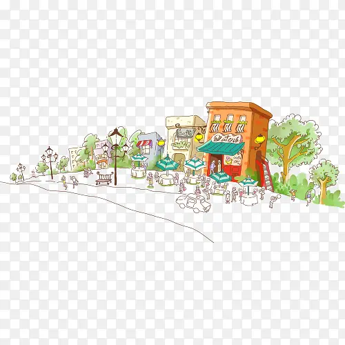 城市道路交通图片