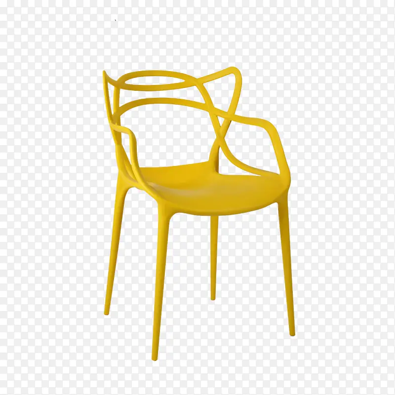 黄色的凳子