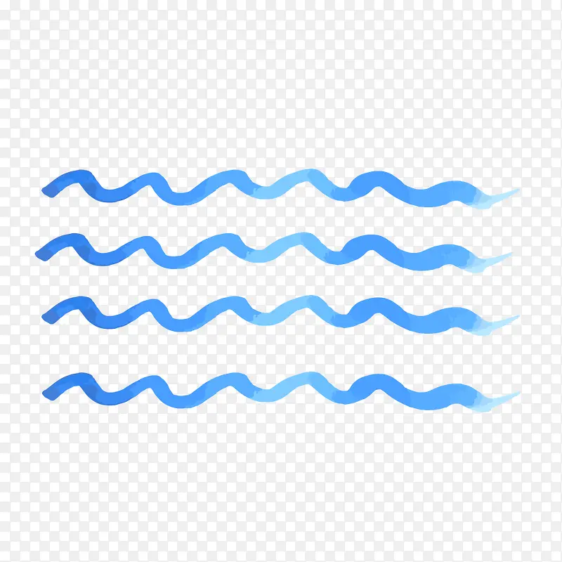 水彩波浪线PNG图片素材下载_图片编号qrmdbgev-免抠素材网