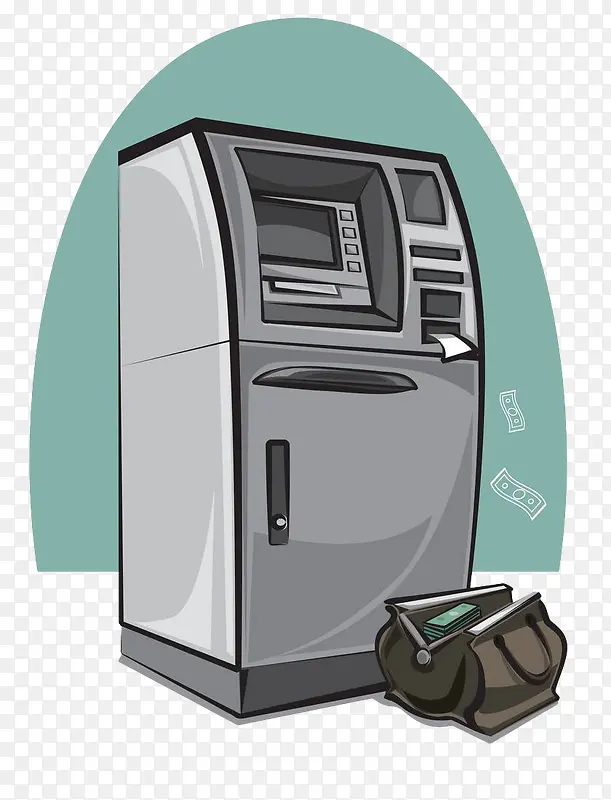手绘ATM机
