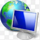 浏览器计算机地球互联网监控PC