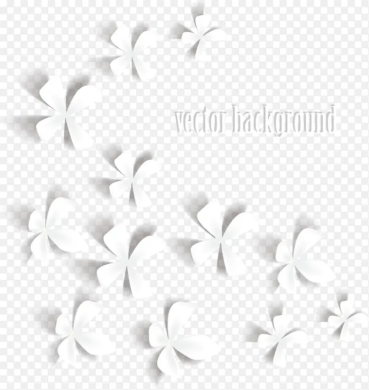 白色花纹
