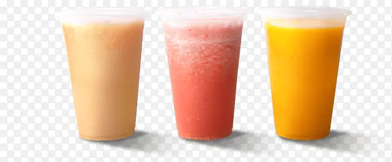 三杯果汁刨冰