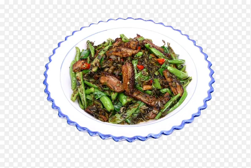 杭椒酸菜炒扣
