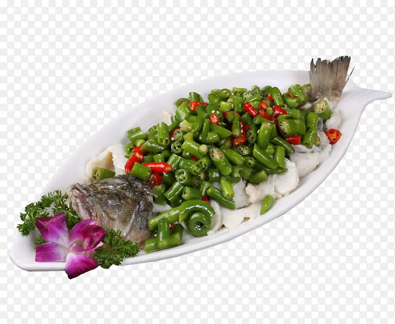 双椒海鲈鱼