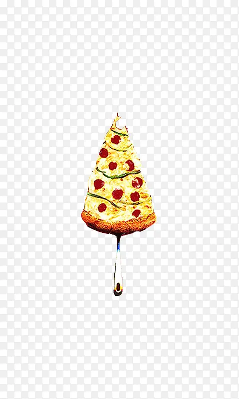 创意披萨圣诞树