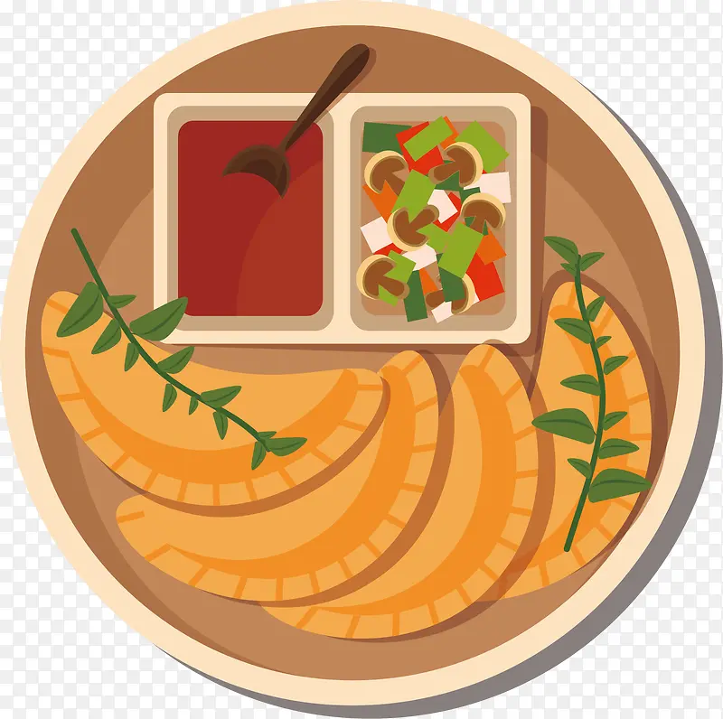 矢量饺子