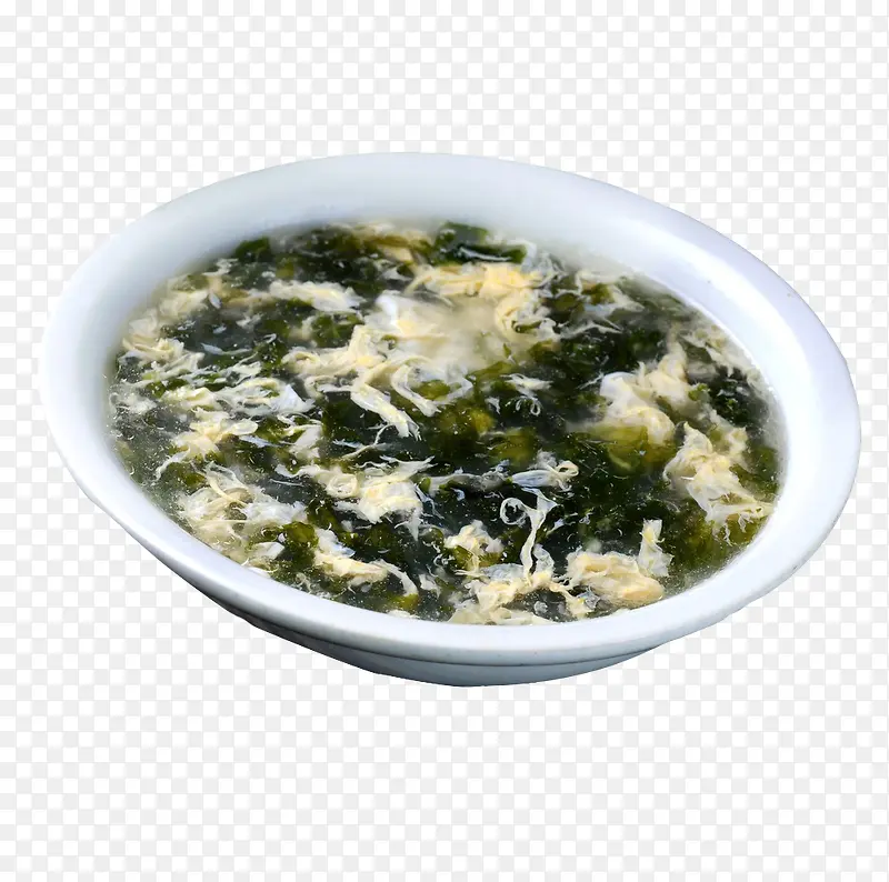 特色实物紫菜蛋汤