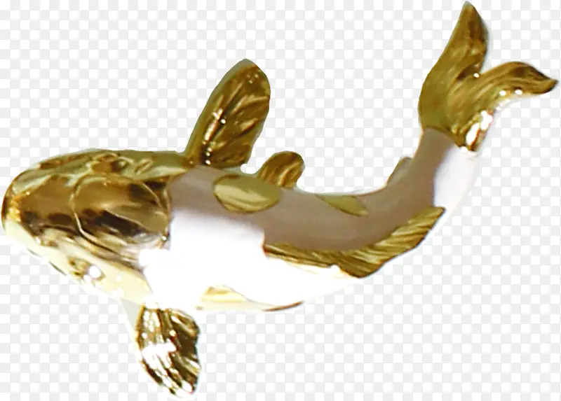 金色鱼儿金身造型