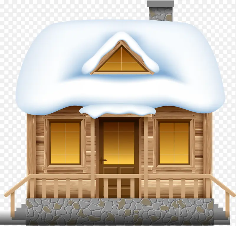 雪景小屋