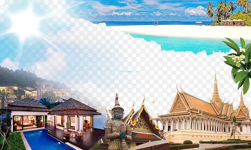 泰国旅游酒店普吉岛风景