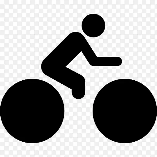 残奥会自行车骑车人图标