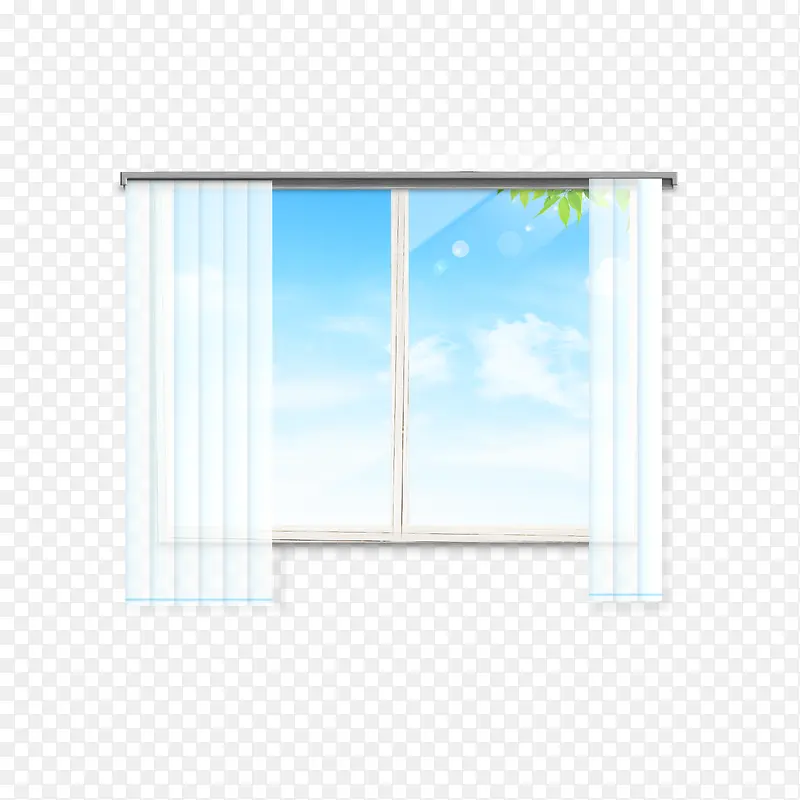 窗户窗帘的图片