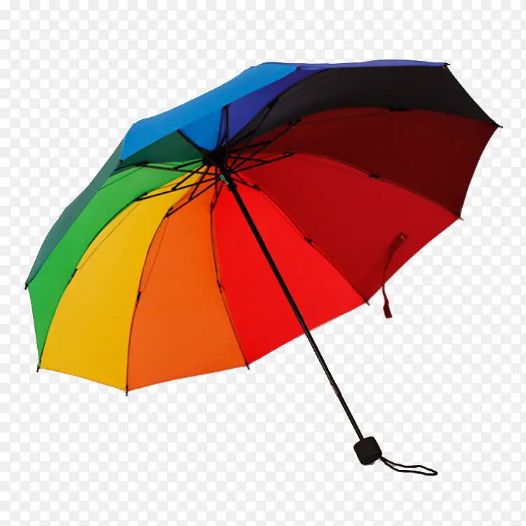 可收缩彩虹伞
