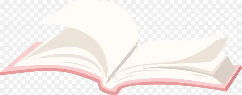 开学季打开的书本