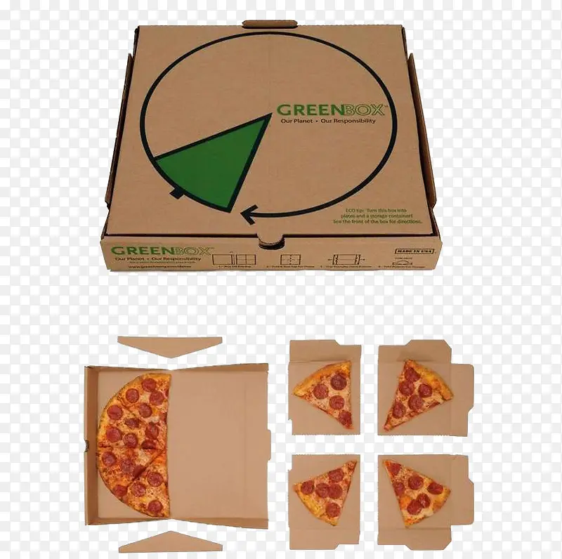 披萨包装盒设计