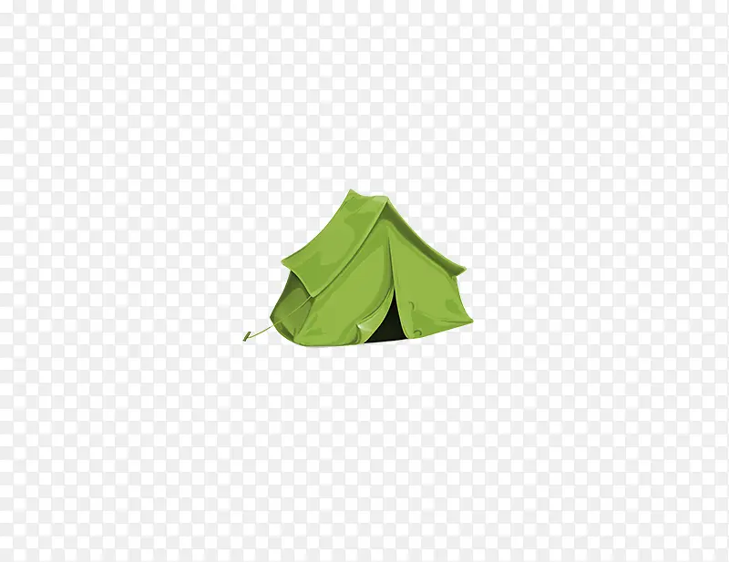 野外绿色帐篷