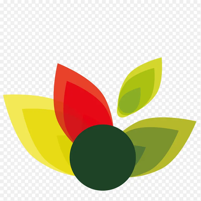 树叶花型装饰PNG图片素材下载_图片编号qrmdpmbj-免抠素材网