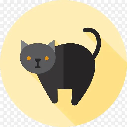 黑猫图标