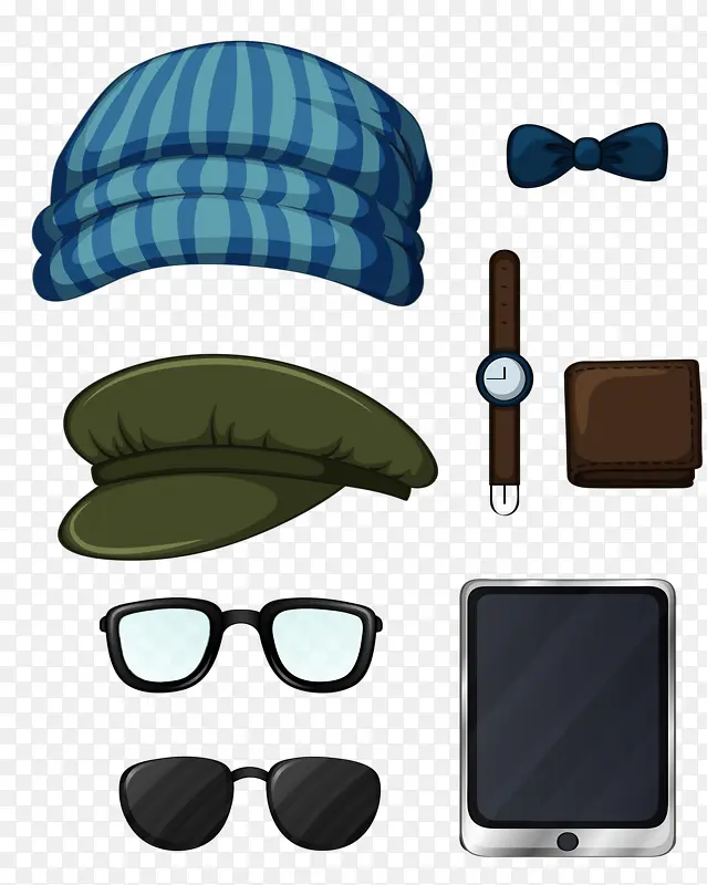 帽子、眼镜等用品